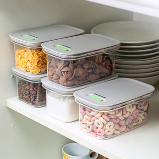 Lebensmittelbehälter für den Kühlschrank und das Gefrierfach