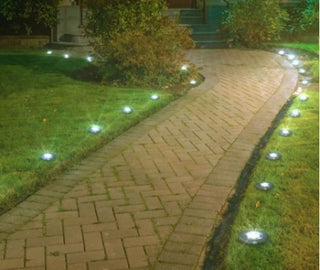 Disk Lights LED-Solarleuchten 8 Stk.